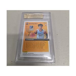 2019-20 Panini NBA Hoops "Arriving Now" Ja Morant Rookie Insert (#12)